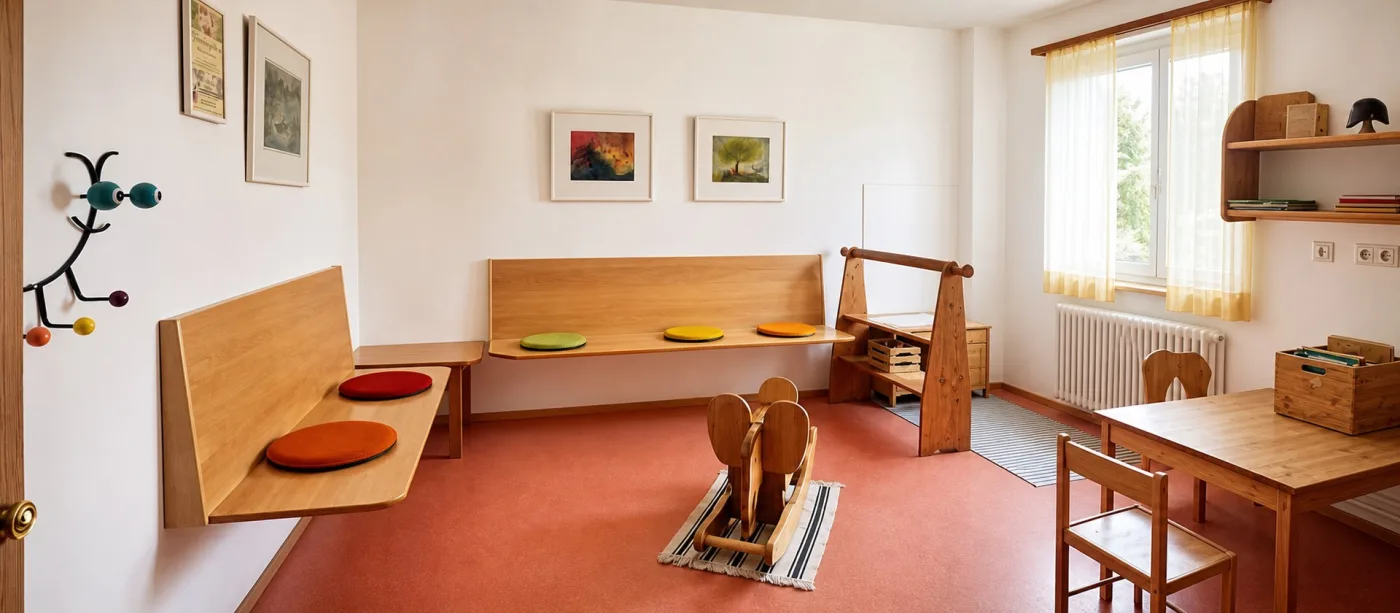 Wartezimmer der Praxis